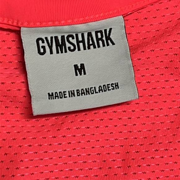 2 for $20 Gymshark Women's Neon Pink Muscle Tee - Picture 2 of 4